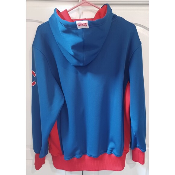 CHICAGO CUBS STITCHES LONG SLEEVE HVY WT 100% POLYESTER HOODIE SIZE SMALL - Picture 2 of 8